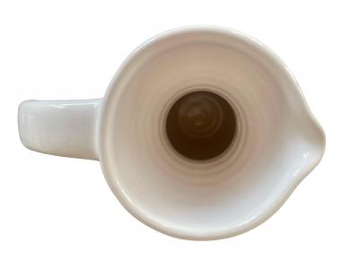 Pol Chambost Pol Chambost White Glazed Bourgogne Ceramic Pitcher c 1950