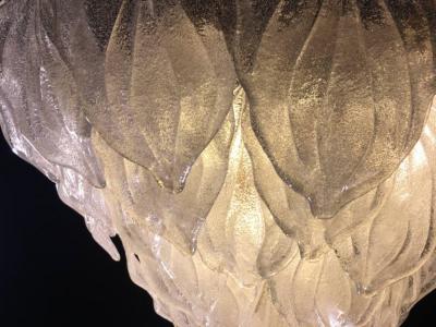 Polar Murano Glass Chandelier Italy 1970s