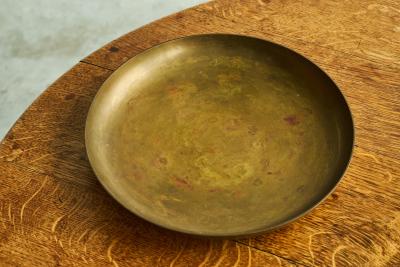 Polotti Arreda Centerpiece or Bowl in Solid Bronze Italy Mid 20th Century