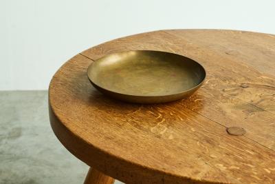 Polotti Arreda Centerpiece or Bowl in Solid Bronze Italy Mid 20th Century