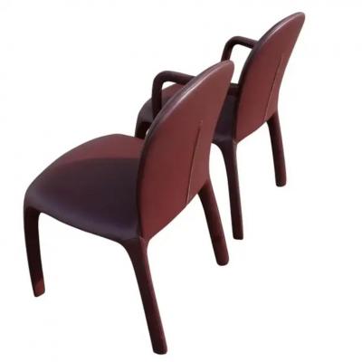 Poltrona Frau 6 Amelie Dining Chairs by Claudio Bellini for Poltrona Frau