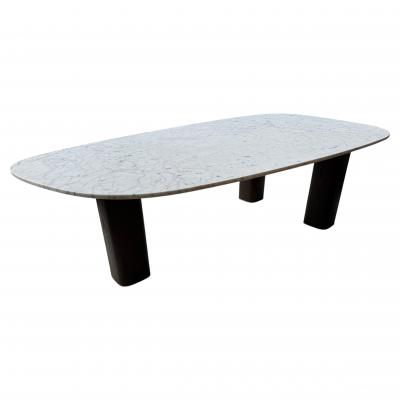 Poltrona Frau Jean Marie Massaud Jane Table For Poltrona Frau w Arabescato Marble Top