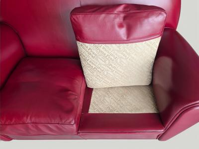 Poltrona Frau Poltrona Frau Vanity Fair Model 904 Leather Sofa Italy Numbered Edition