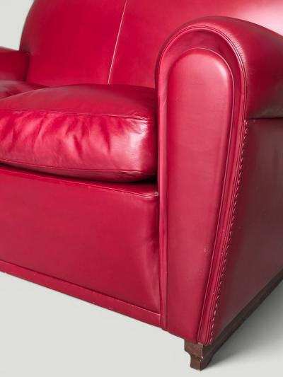 Poltrona Frau Poltrona Frau Vanity Fair Model 904 Leather Sofa Italy Numbered Edition
