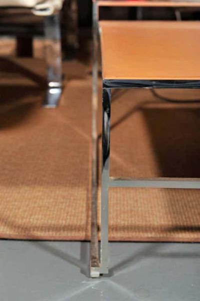 Poltrona Frau Three Italian Nesting Side Tables by Poltrona Frau