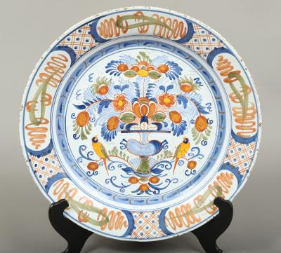 Polychrome Delft Charger