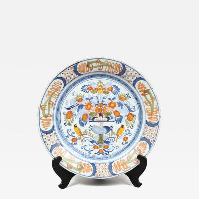 Polychrome Delft Charger