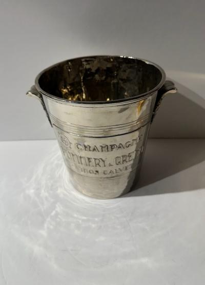 Pommery and Greno Silverplate Wine Cooler 1920s