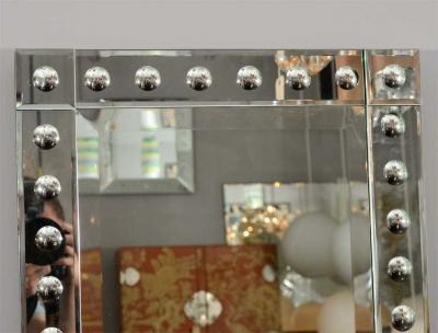 Ponti Full Length Mirror in Mirror Baguette Frame