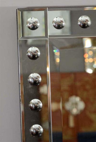 Ponti Full Length Mirror in Mirror Baguette Frame