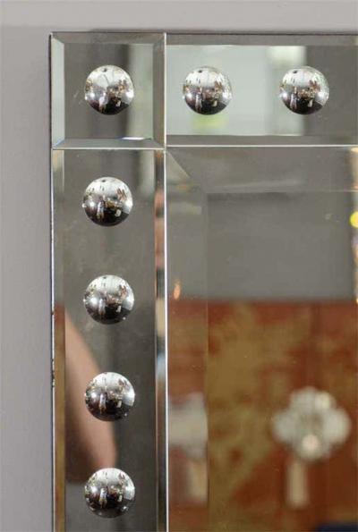 Ponti Full Length Mirror in Mirror Baguette Frame