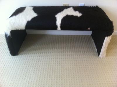 Pony Skin Bench