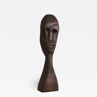 Pop Primitive Wooden Sculpture