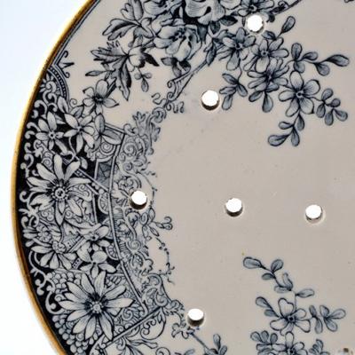 Porcelain Mezzanine AKA Meat Straner Drainer Pattern Sterling 