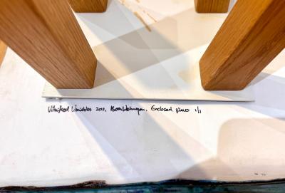 Porcelain and Oak Stool Judith van den Boom Netherlands 2012