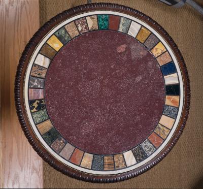 Porphyry and Specimen Top Table