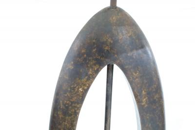 Porta Romana Porta Romana Patinated Copper Manhattan Lamp 2000s