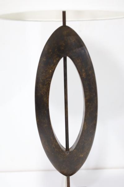 Porta Romana Porta Romana Patinated Copper Manhattan Lamp 2000s