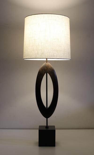 Porta Romana Porta Romana Patinated Copper Manhattan Lamp 2000s