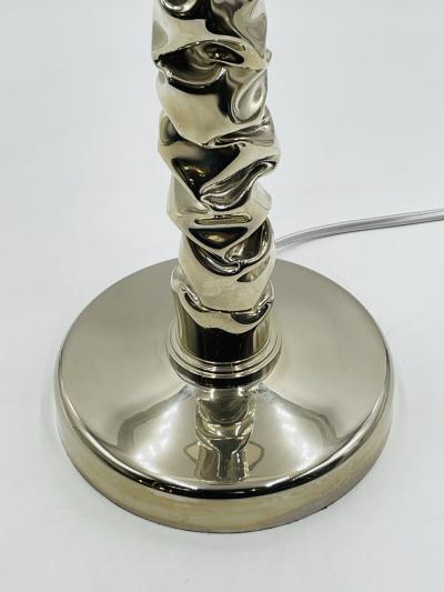 Porta Romana Stunning Table Lamp in Polished Nickel Made in England by Porta Romana