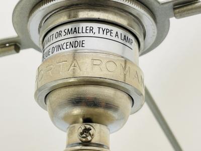 Porta Romana Stunning Table Lamp in Polished Nickel Made in England by Porta Romana