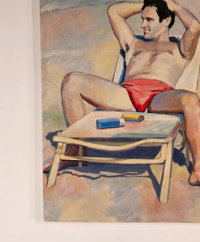 Portrait of Earl Herrick by Jon Gatto 1987