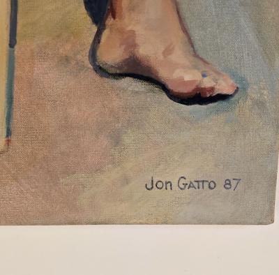 Portrait of Earl Herrick by Jon Gatto 1987
