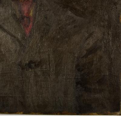Portrait of Man painting