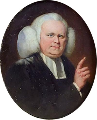 Portrait of Reverend George Whitefield 1714 1770 