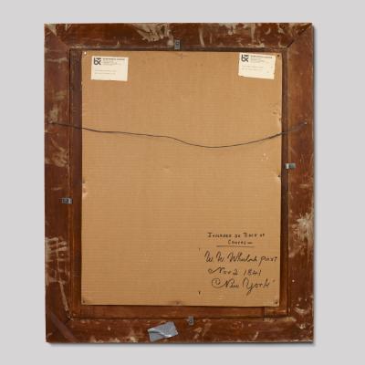 Portrait of a Gentleman Holding a Horn While Writing Music