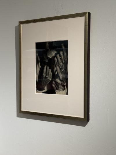 Portrait with Hands Vintage Heliogravure by Germaine Krull