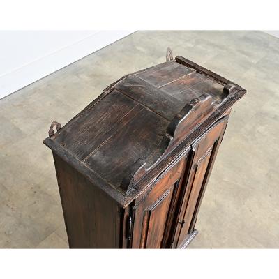 Portuguese 18th Century Painted Altar Cabinet