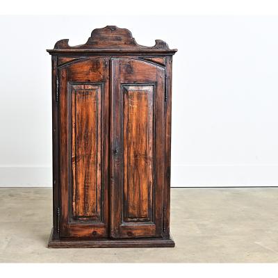 Portuguese 18th Century Painted Altar Cabinet