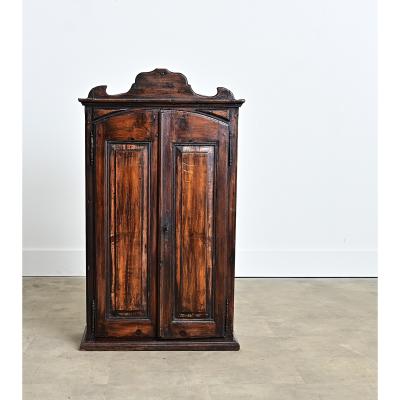 Portuguese 18th Century Painted Altar Cabinet