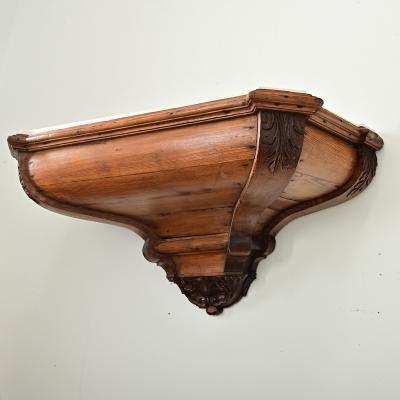 Portuguese Pair of 18th Century Pine Altar Consoles