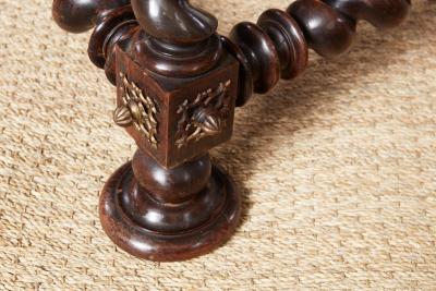 Portuguese Rosewood Library Table 19th c 