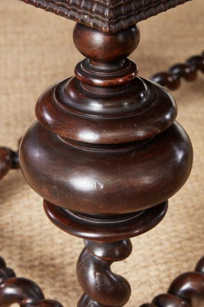 Portuguese Rosewood Library Table 19th c 