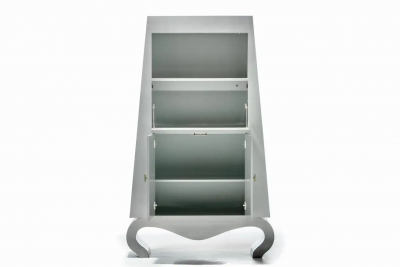 Post Modern Chinoiserie Dry Bar Cabinet C 1990s