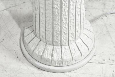 Post Modern Plaster Floor Lamp 1970