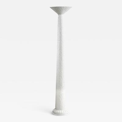 Post Modern Plaster Floor Lamp 1970