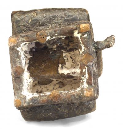 Post War Abstract Bronze Statue