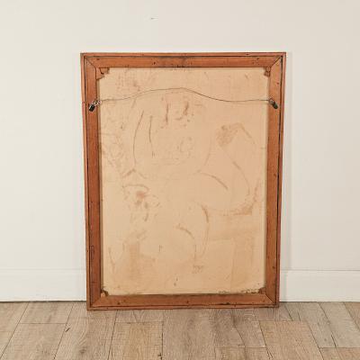 Post War Painting by Alfred Defossez circa 1956