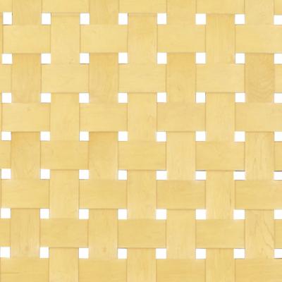 Post War Scandinavian Woven Plywood Screen