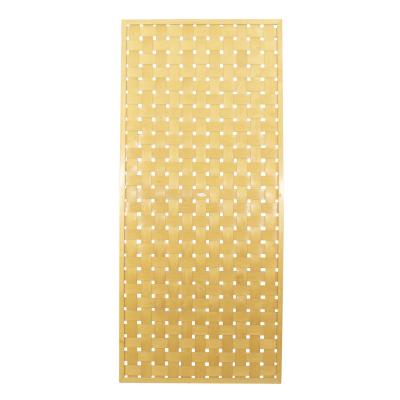 Post War Scandinavian Woven Plywood Screen