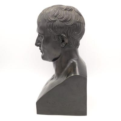 Posthumous Casting of Napoleons Bust by Canova France circa 1890