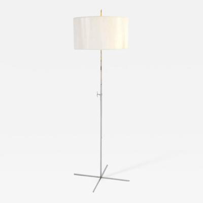 Postmodern Chrome Floor Lamp Postmodern Chrome Floor Lamp, Caron Floor Lamp