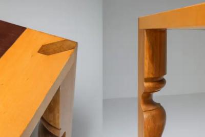 Postmodern Dining Table by Dirk Meylaerts