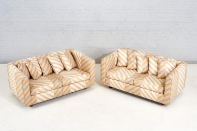 Postmodern Pair of Settes 1980