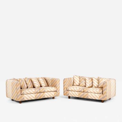 Postmodern Pair of Settes 1980