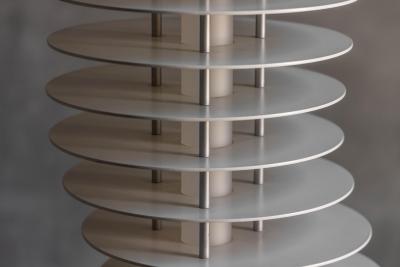 Postmodern Sculptural Floor Lamp Italy 1990s